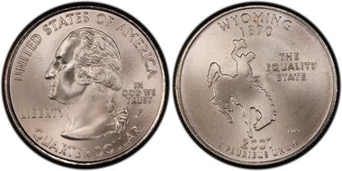 2007-P 25C Wyoming DDR FS-802 Satin Finish SP68