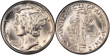 1939 10C FS-101 DDO MS65FB