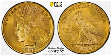 1932 $10 MS65