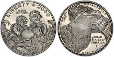 2008-S 50C Bald Eagle PR69DCAM