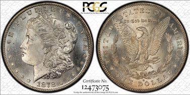 1878-S $1 MS66