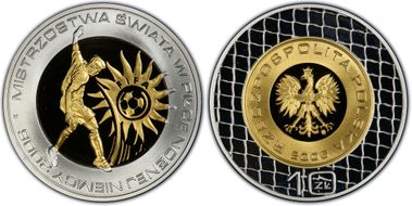 2006 MW 10 Zl FIFA Bimetallic PR69DCAM