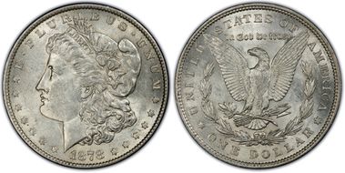 1878 7TF $1 R79 VAM 224 - 168 Reeds AU55