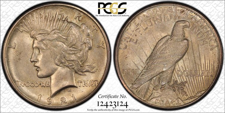 Cert 12423124 - Coin Image