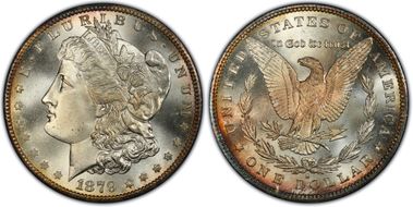 1879-S $1 MS68