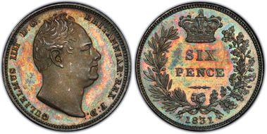 1831 6D S-3836 Plain Edge PR64