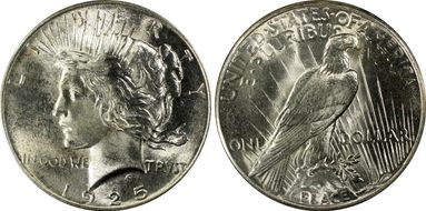 1925 $1 MS65