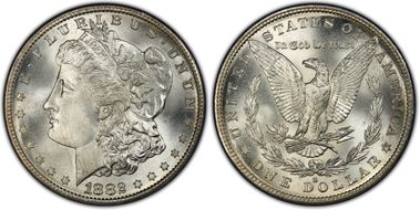 1882-S $1 MS68