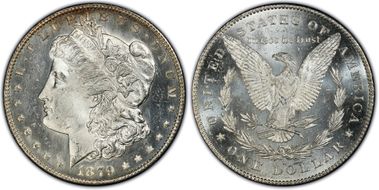 1879-S $1 Reverse of 1878 MS64