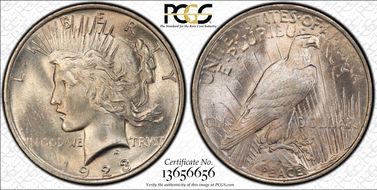 1923 $1 MS65