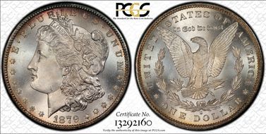 1879-S $1 MS68