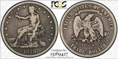 1878-CC T$1 Trade F12