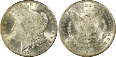 1887-O $1 MS64