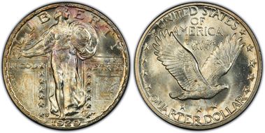 1929-S 25C MS66FH