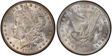 1887/6 $1 MS64