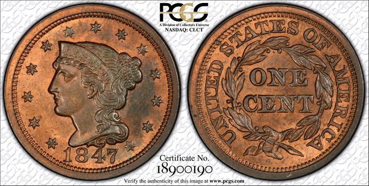 Cert 18900190 - Coin Image