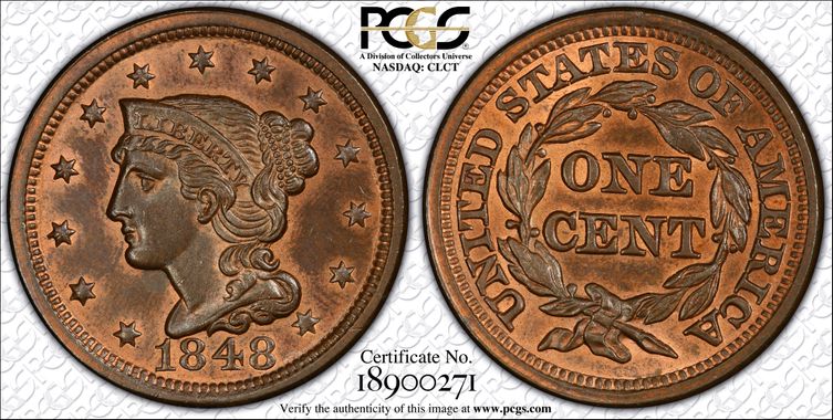 Cert 18900271 - Coin Image