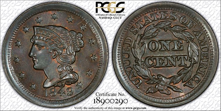 Cert 18900290 - Coin Image