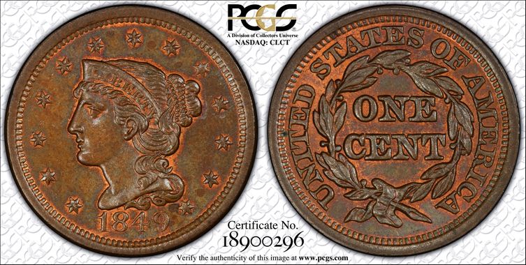 Cert 18900296 - Coin Image