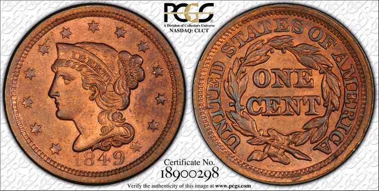 Cert 18900298 - Coin Image