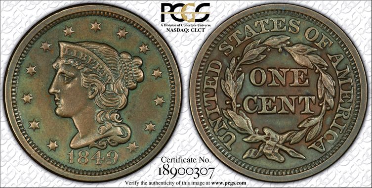 Cert 18900307 - Coin Image