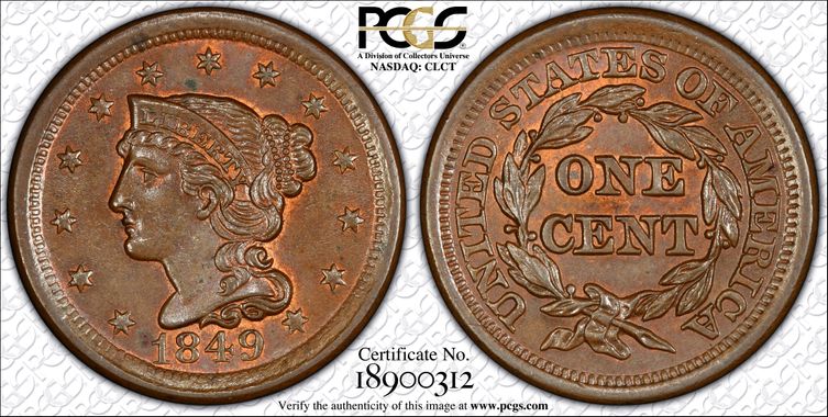 Cert 18900312 - Coin Image