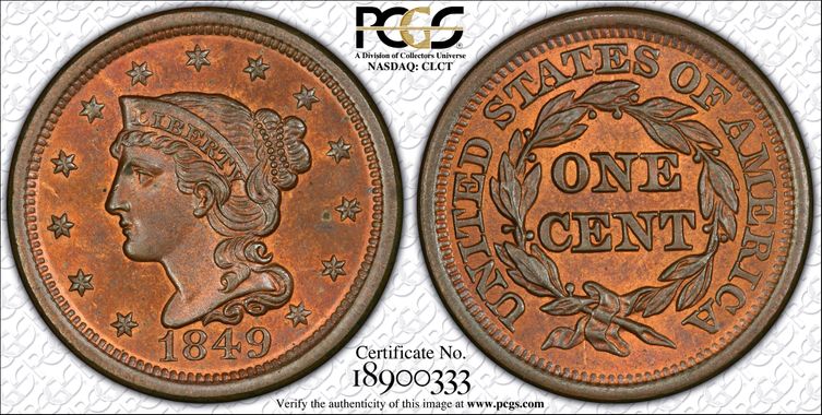 Cert 18900333 - Coin Image