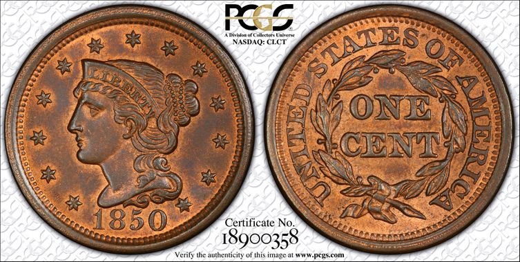 Cert 18900358 - Coin Image