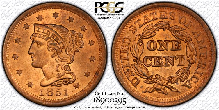 Cert 18900395 - Coin Image