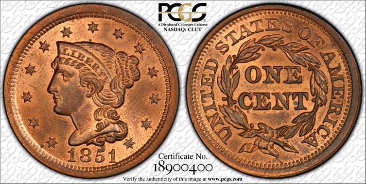 Cert 18900400 - Coin Image