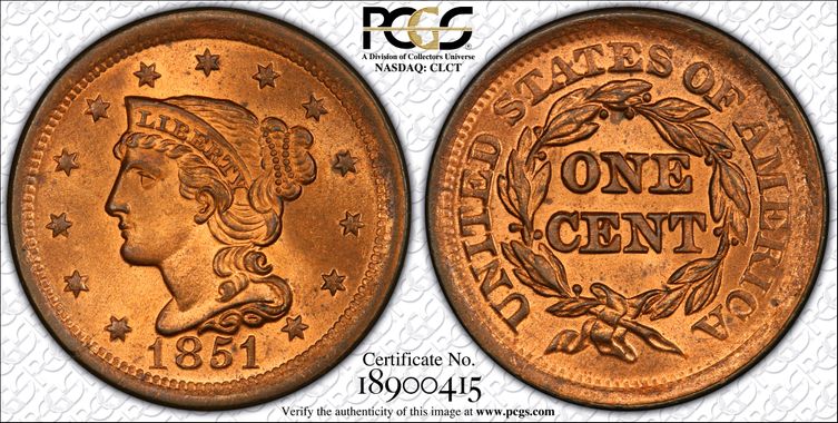 Cert 18900415 - Coin Image