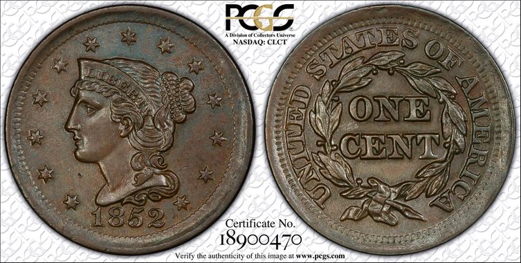 Cert 18900470 - Coin Image