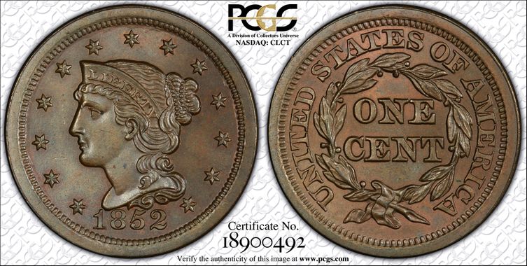 Cert 18900492 - Coin Image