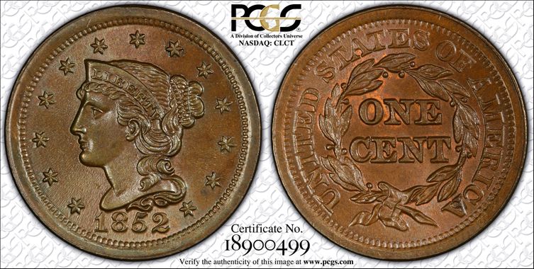 Cert 18900499 - Coin Image