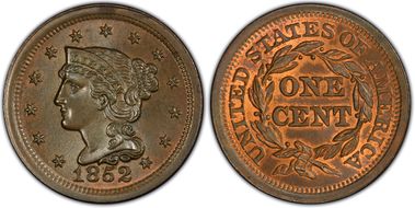 1852 1C N-17 MS66BN