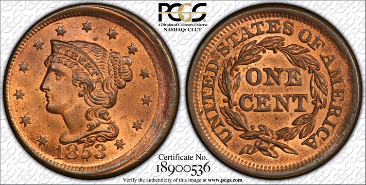 Cert 18900536 - Coin Image