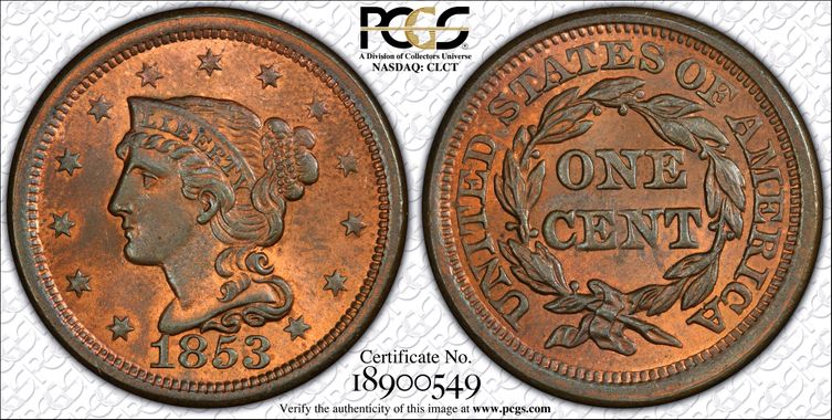 Cert 18900549 - Coin Image