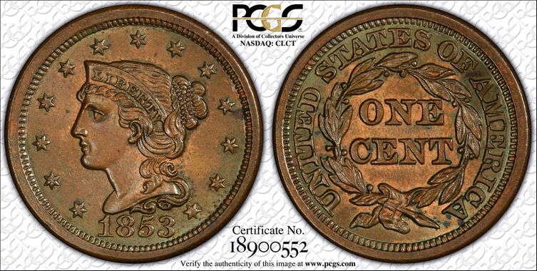 Cert 18900552 - Coin Image