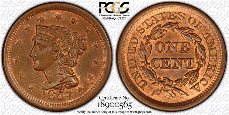 Cert 18900565 - Coin Image