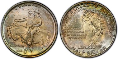 1925 50C Stone Mountain MS66