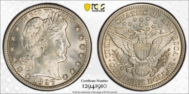1897 25C MS64