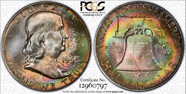 1958-D 50C MS67FBL