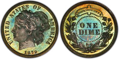 1879 10C J-1584 PR66