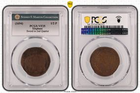 (1694) Token Elephant, Sword in 2nd Quadrant VF25BN