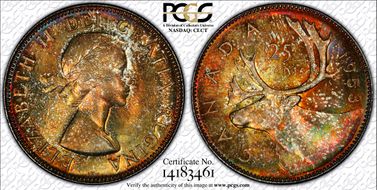 1953 25C No Strap MS65