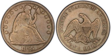 1855 $1 F12
