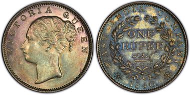 1840(m) Rupee SW-2.26 MS61