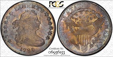 1798 10C JR-4 MS64