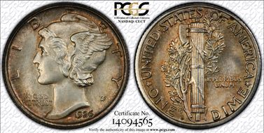 1926-S 10C MS63FB