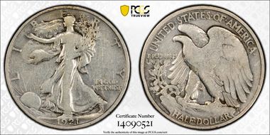 1921-D 50C F12